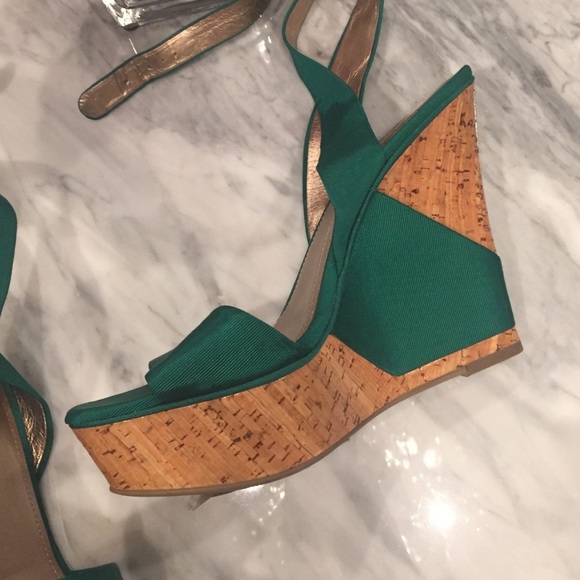BCBGENERATION Jade Color Wedges sz. 9 - Picture 2 of 4